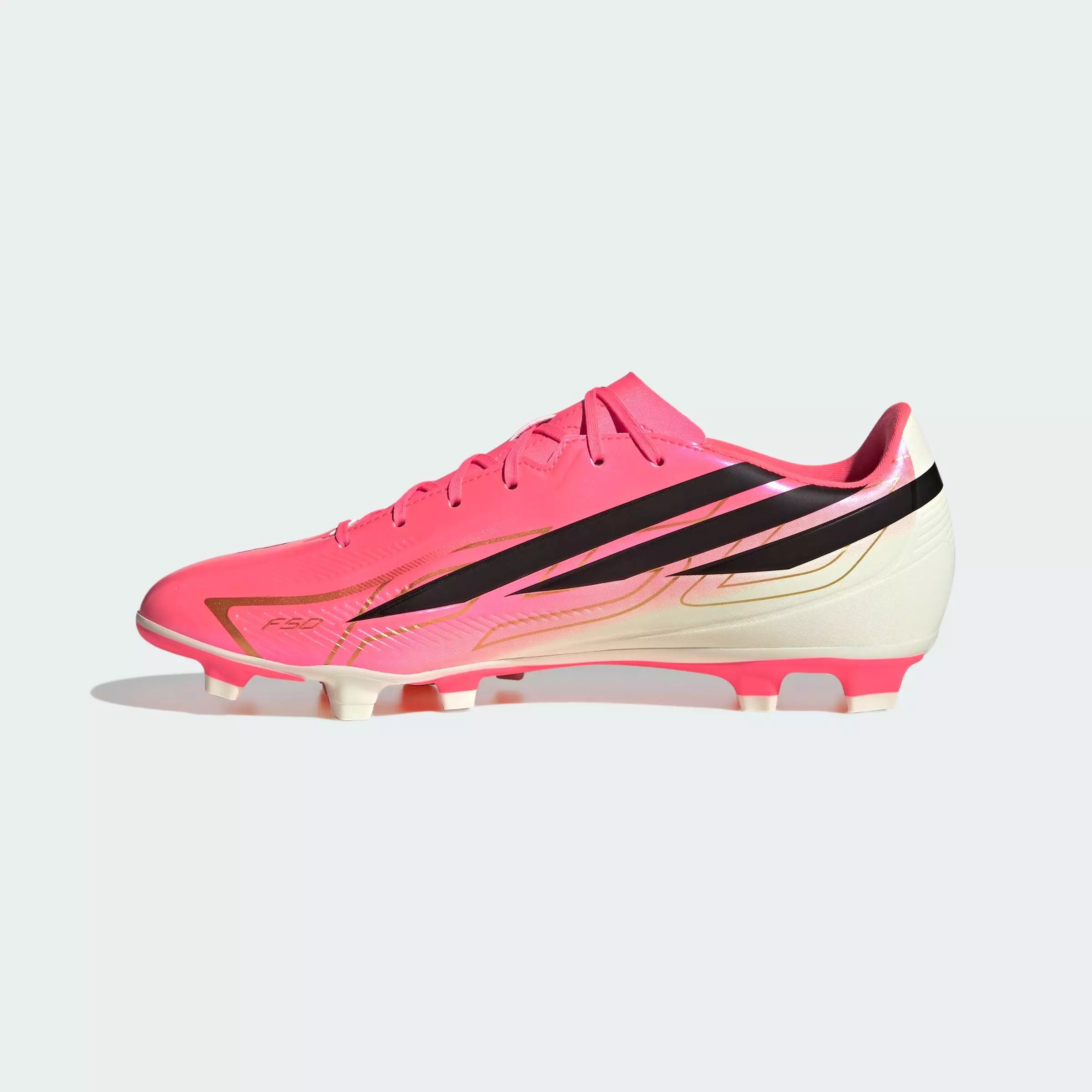 Football F50 HYPERFAST CLUB Firm Ground / Multi Ground Football Boots Unisex Pink IH9375