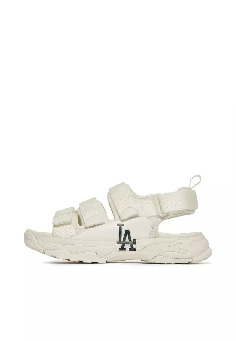 MLB Korea Unisex Chunky Sandals NY Yankees Black