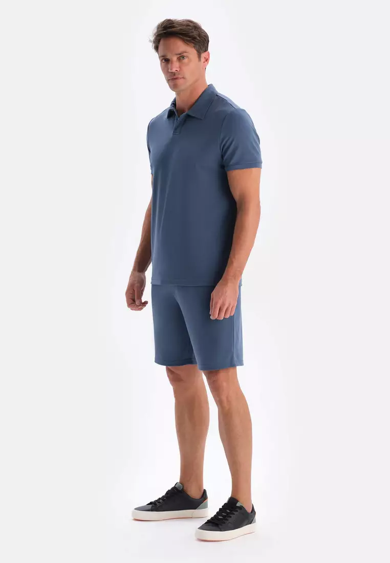 Indigo Shorts, Regular, Short Leg, Loungewear for Men