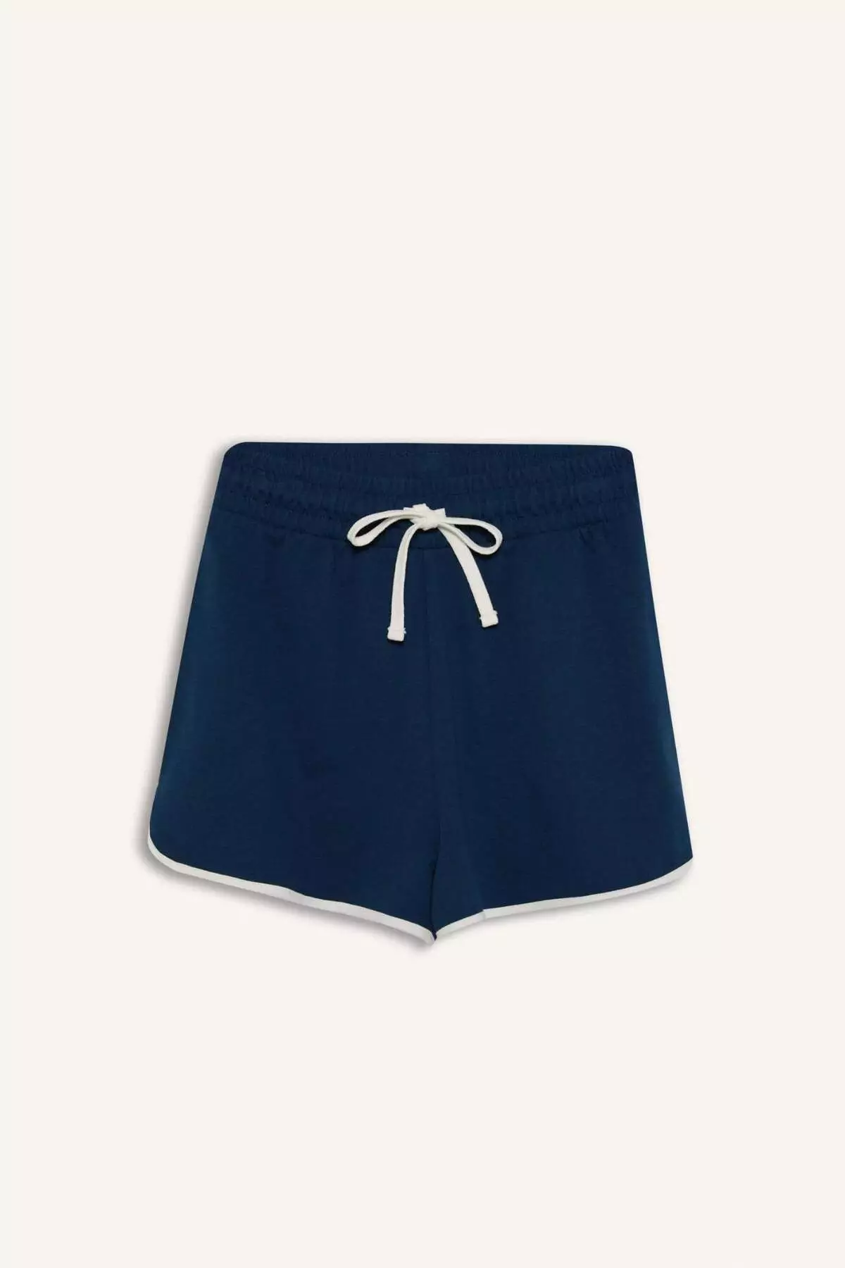 Cool Flexible Waisted Lace up Pocket Thick Fabric Shorts A6224Ax25Sm