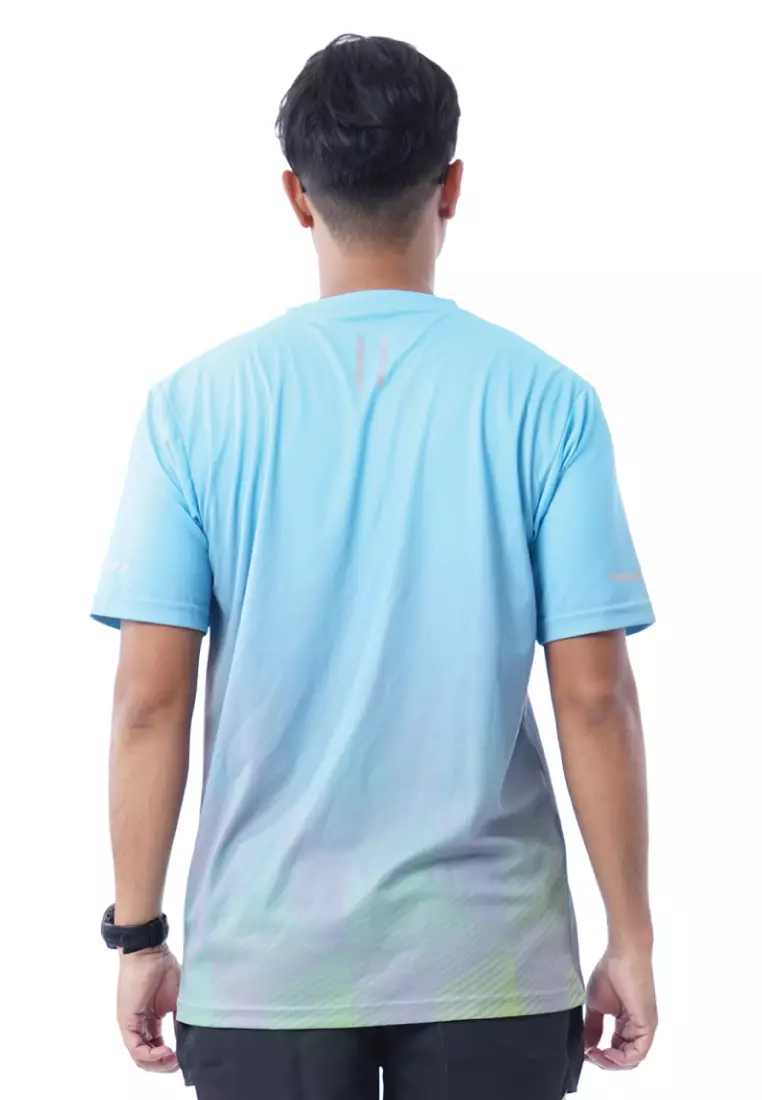 Tiento Baju Olahraga Lari Jersey Running Pria Anti UV Xceleration