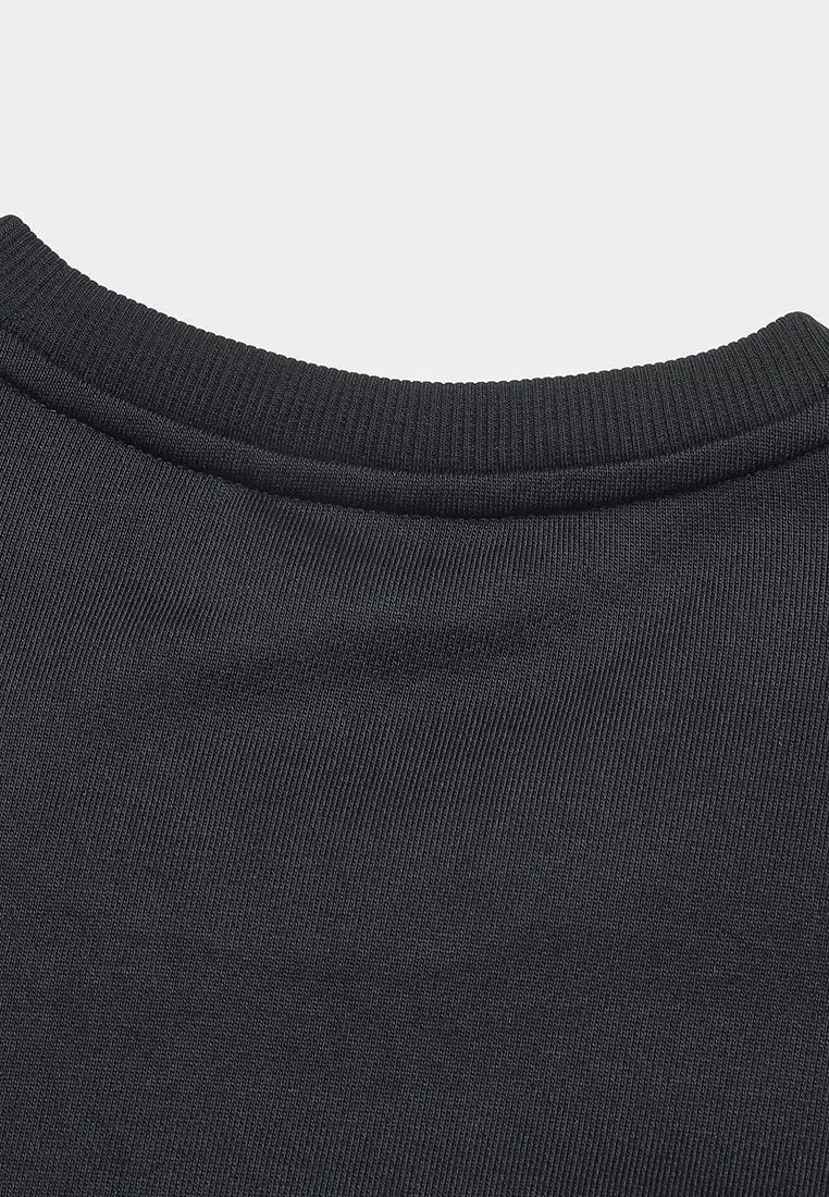 FILA CORE WHITE LINE ORIGINALE Men's Pullover Sweater in Black