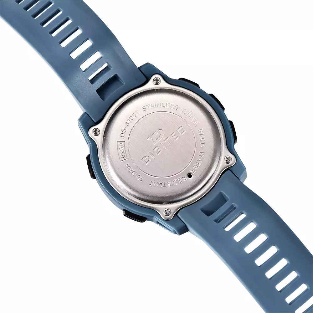 DIGITEC Jam Tangan Digital Pria DS-8100T Sport Watch - BL4B Blue