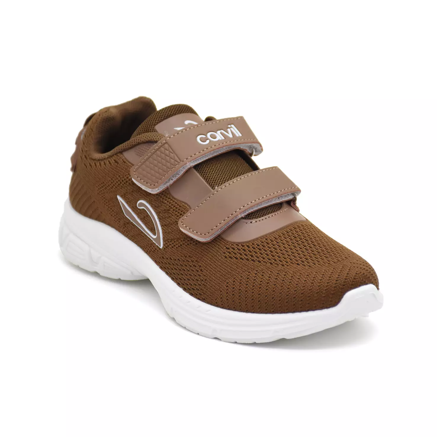 Carvil Sepatu Sekolah Anak Ghani-01 LT Dark Brown