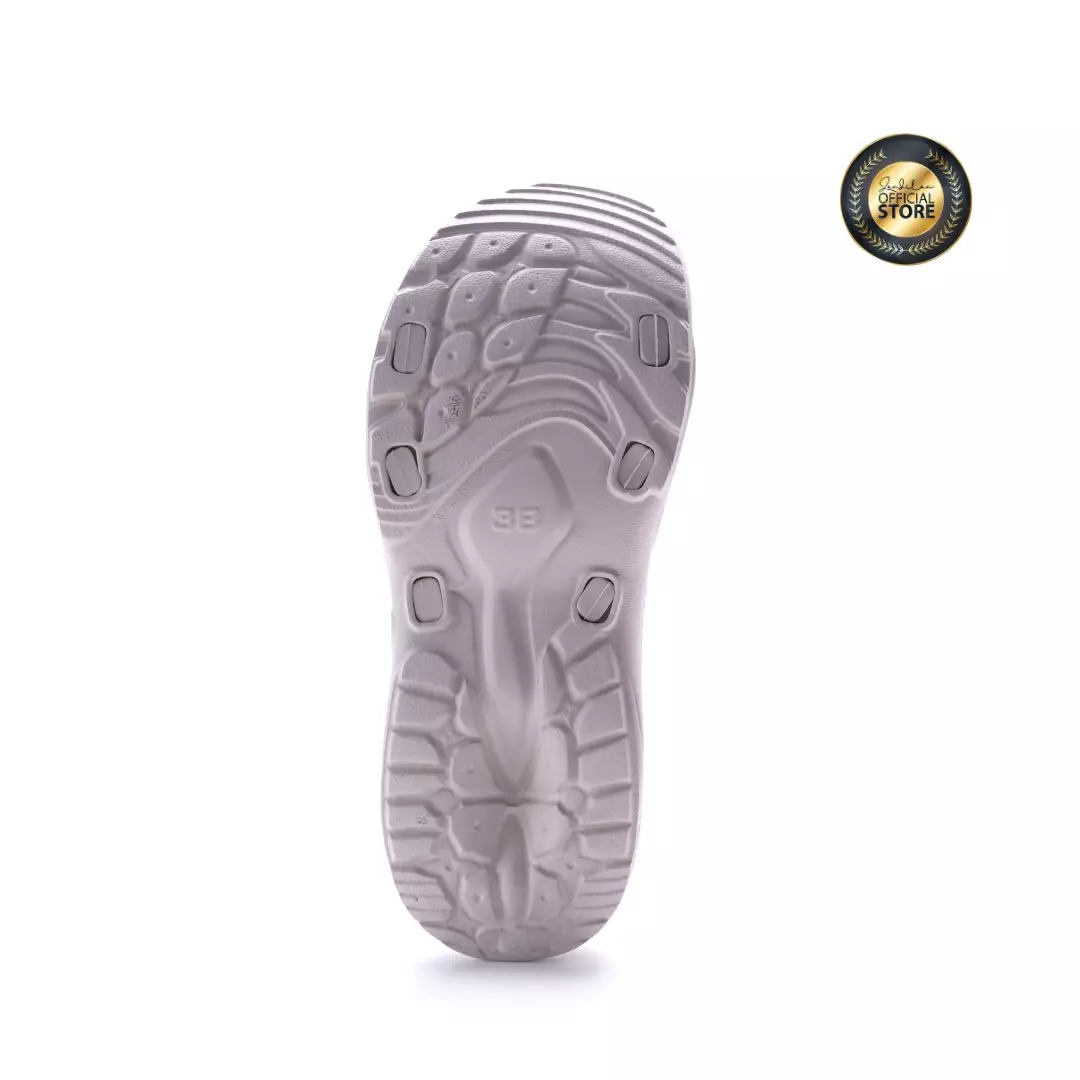 ZANDILAC - SANDAL WANITA DEWASA CH220549WD - ABU TERANG