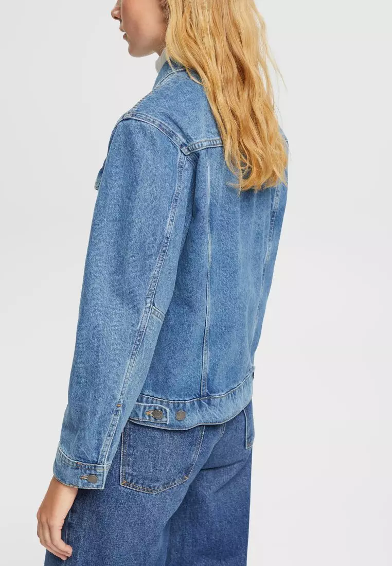 Buy ESPRIT ESPRIT Denim jacket Online ZALORA Malaysia