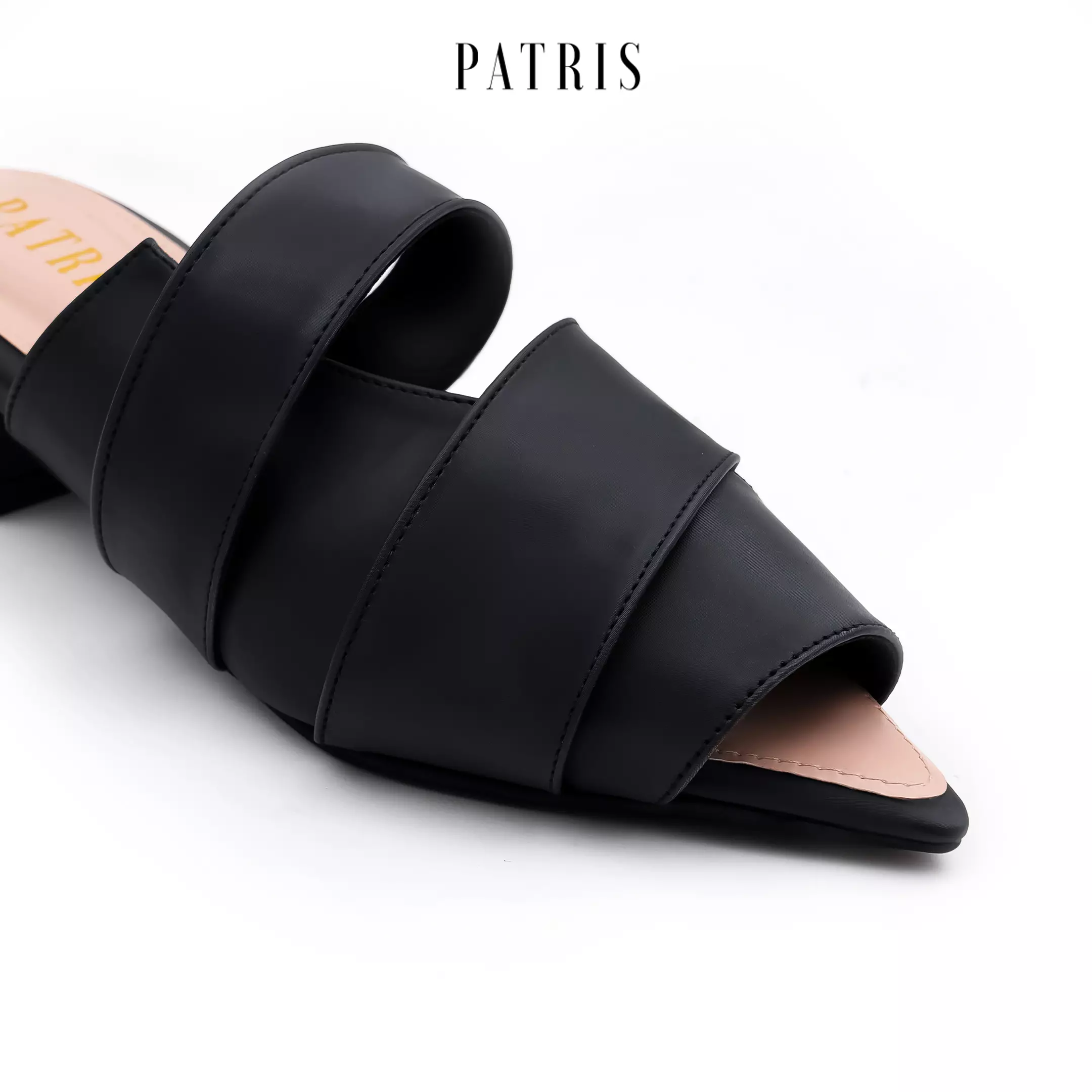 PATRIS Priscila Mules Wanita Heels / Hak 3 Cm
