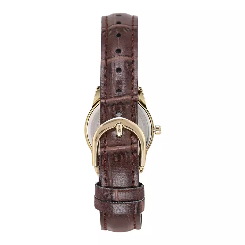 Jam Tangan Pria Analog Casio Standard MTP-V001GL-1BUDF MTPV001 MTP-V001GL Black Dial Brown Leather Band
