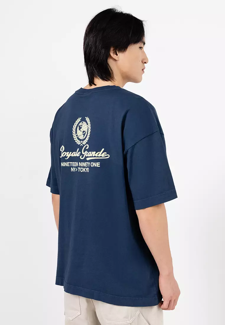 Box Fit Text T-Shirt