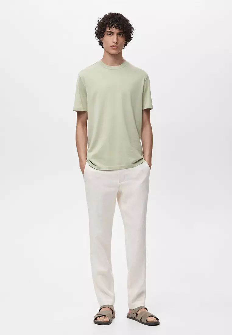 100% Cotton Slim-Fit T-Shirt