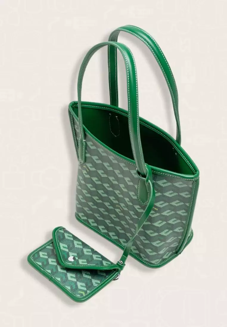 Christy Ng Russo Mini Tote Bag Green