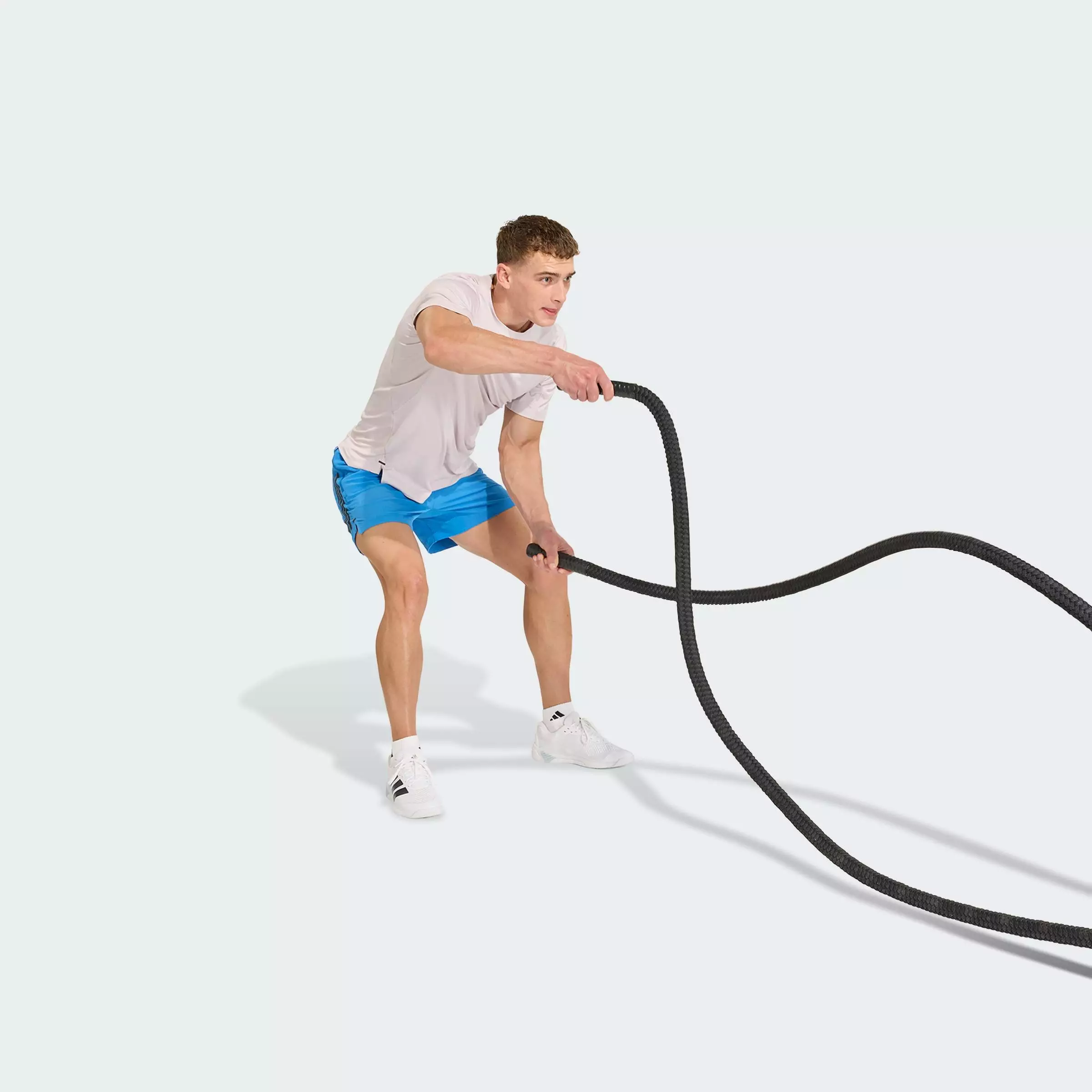 Gym & Training D4T PrimeLift 3 STRIPES T-SHIRT Men Purple KE9942