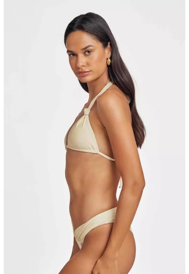 Roan Medium Bikini Bottoms / Butter Yellow