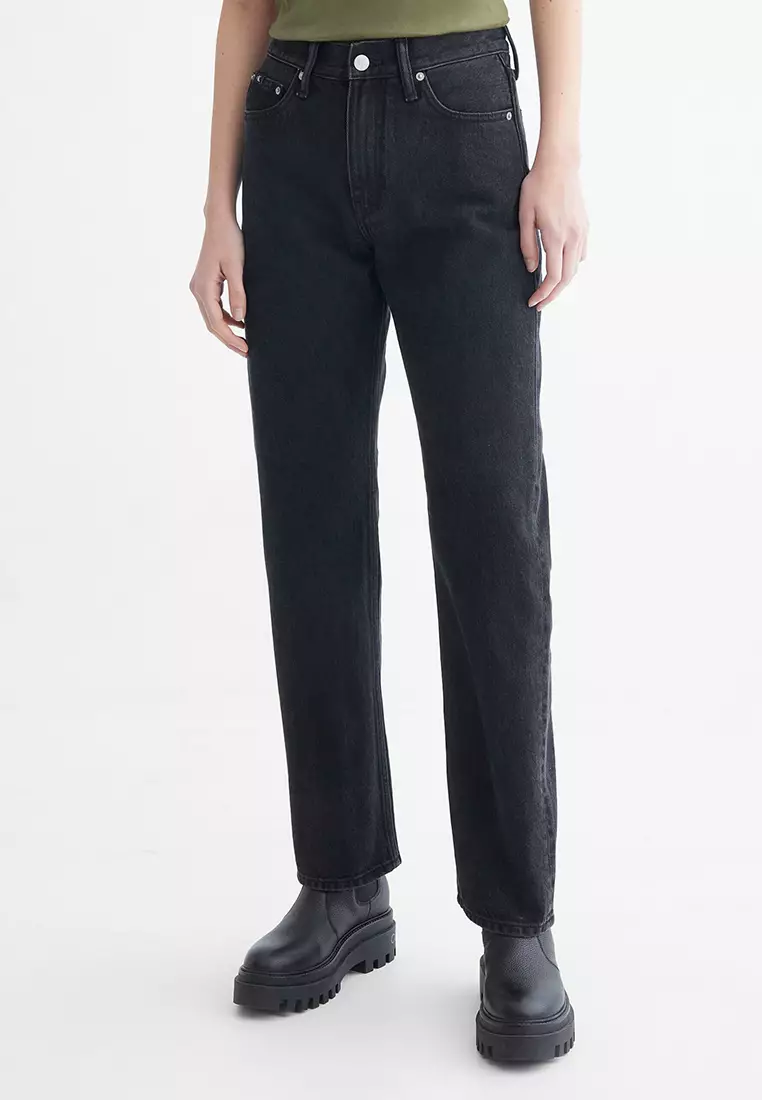 Calvin klein on sale straight icon jeans