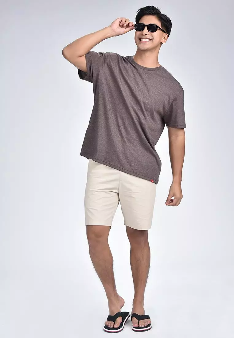 Men's Round Neck Shirt Relaxed Fit