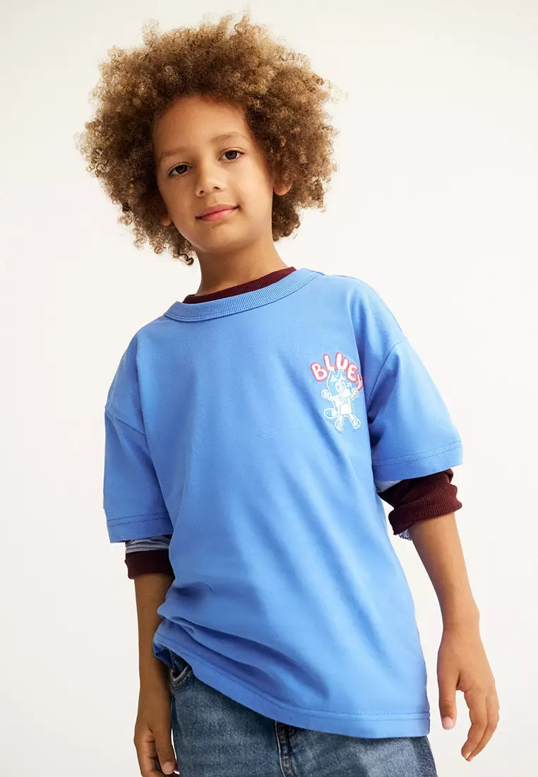 Licensed Drop Shoulder Short Sleeve Tee