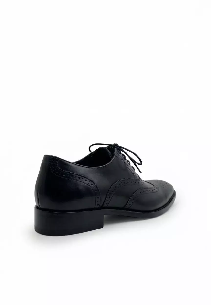 Diego Men Dress Oxford Shoes Derby Brogue Lace up Cow Leather