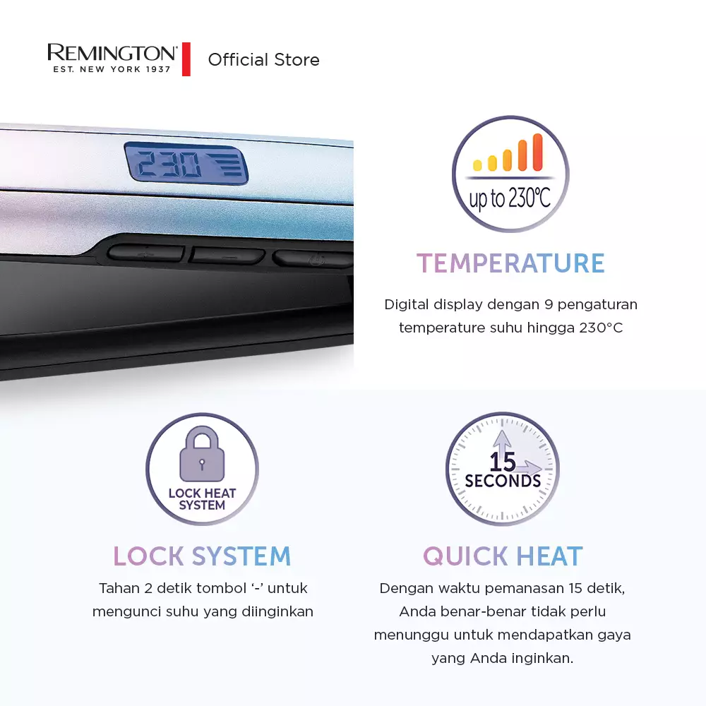 Paket Remington Sisir Angin AS8810 - Catokan S5408