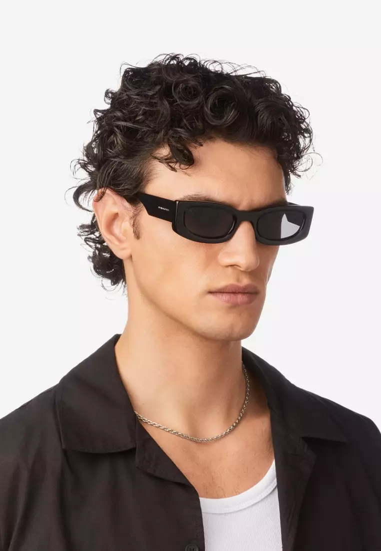 Heaven - Black Dark Sunglasses for Men and Women, Unisex. Official Product Designed in Spain