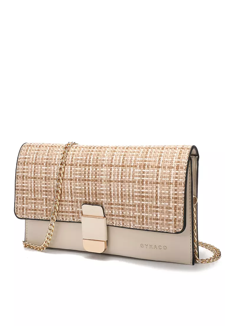 GYKACO CAMILIA Beige - Dompet & Clutch Wanita - Fashion Wallet & Clutch