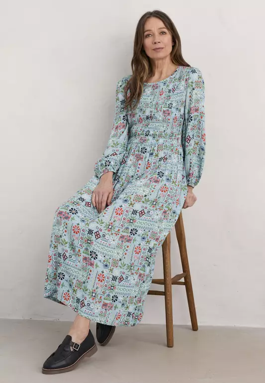 Seasalt Cornwall Blue Meadowsweet Dress