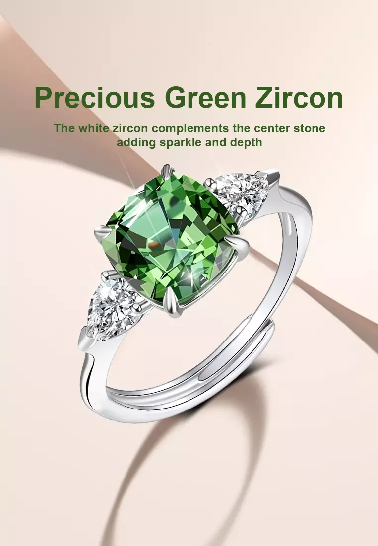 Cincin Wanita Berlapis Platinum Anti Luntur Perhiasan Luxury Fashion New Aksesoris Cewek R013