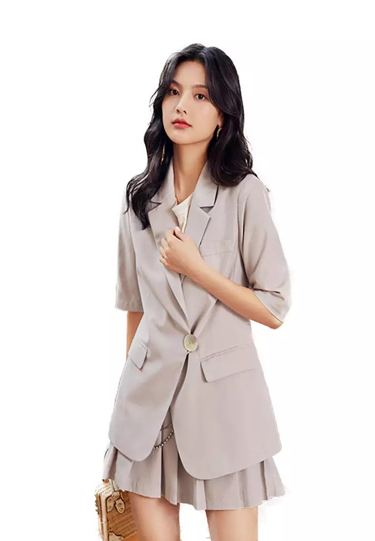 Casual hot sale office blazer