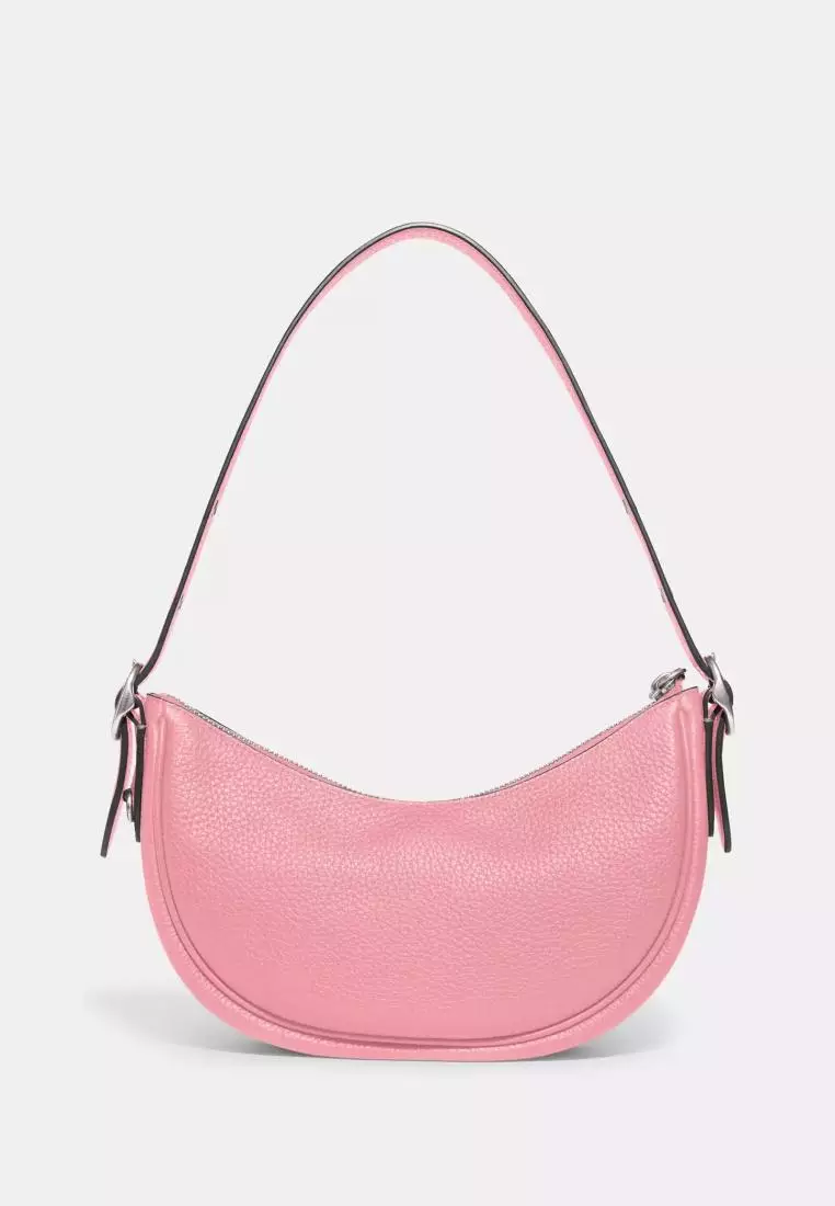 Coach Luna Shoulder Bag Flower Pink