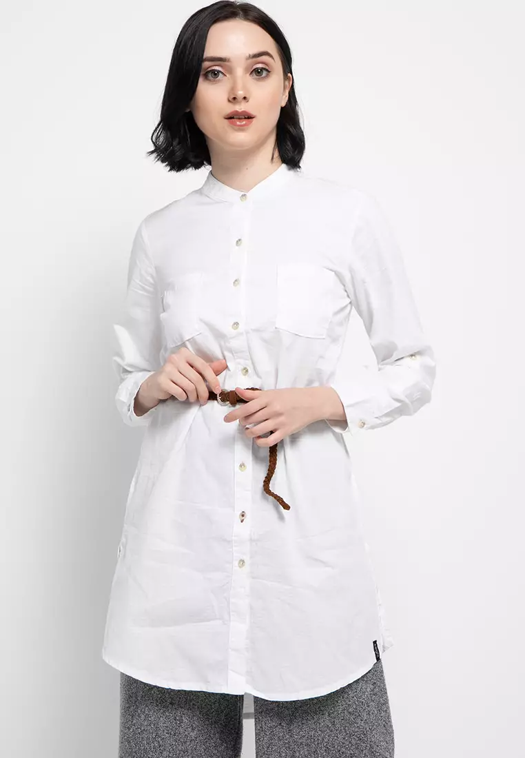 Jual X Eight Lucia Blouses Original Zalora Indonesia