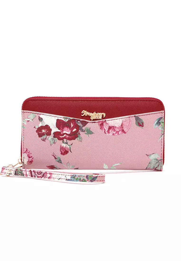 Pink wallet sales purse