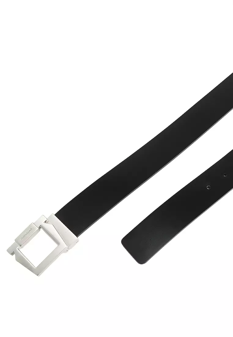 Gancio Square Buckle Belt (ct)