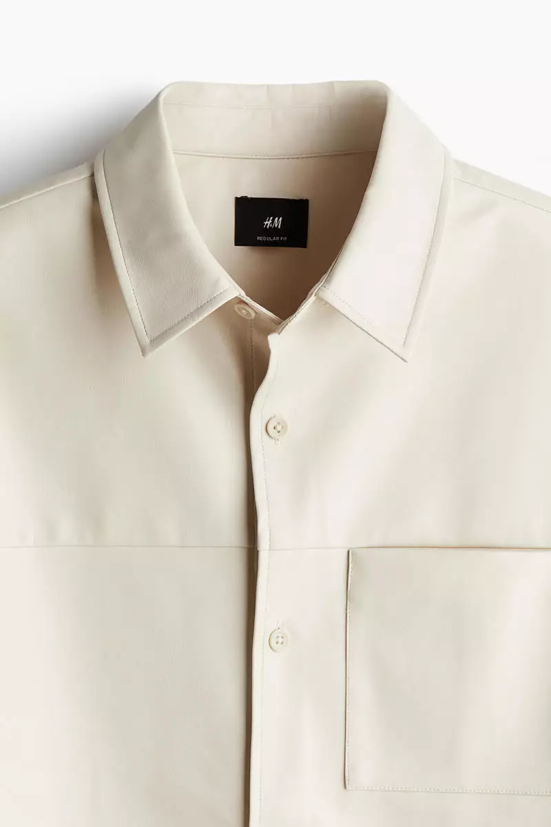 Regular Fit Coated shirt