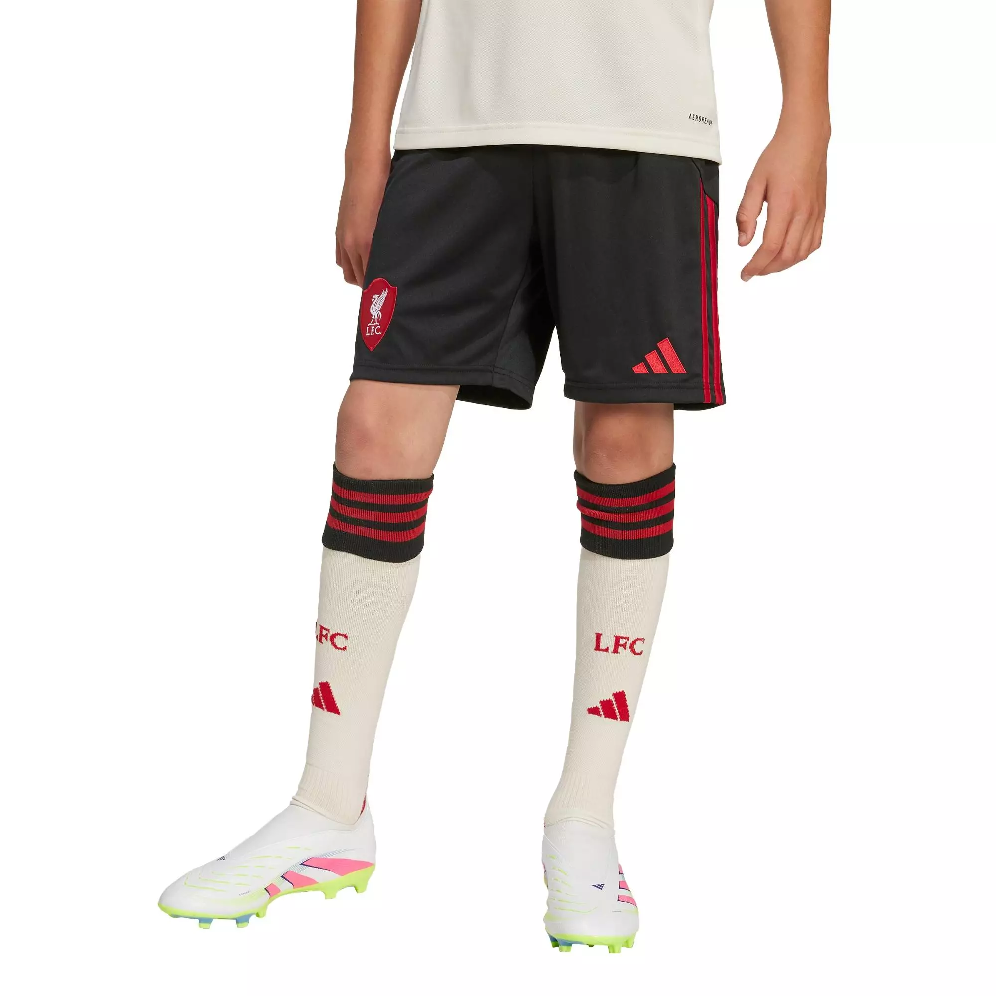 Football Liverpool FC 25/26 Away Shorts Unisex Black JV6461