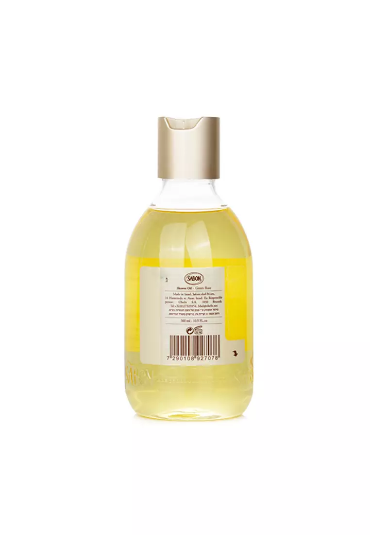 沐浴油-綠玫瑰（塑料瓶） 300ml/10.5oz