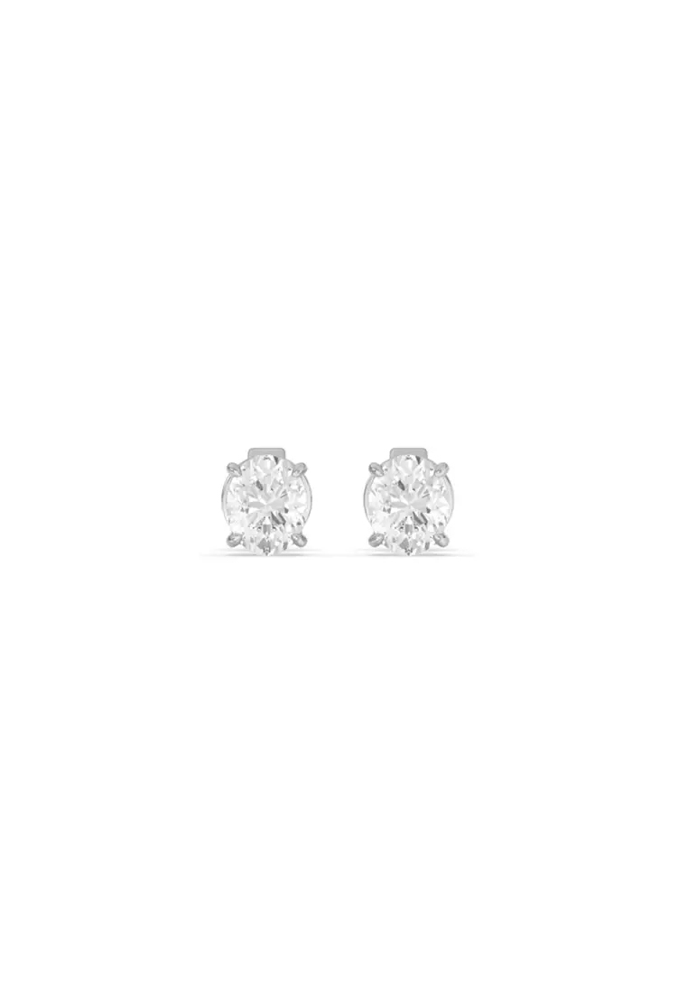 Buy BEON Diamond 0.64ct TDW Refined Oval Lab Grown Diamond Stud ...