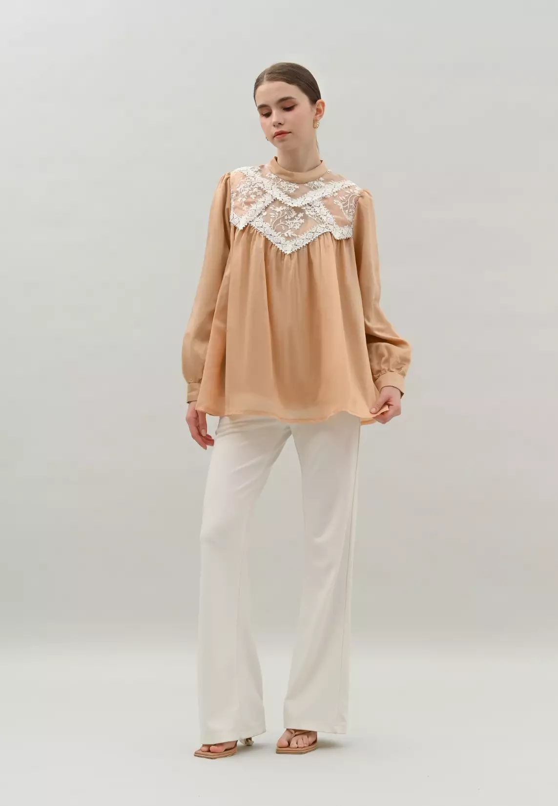 Cielo Blouse - Peach