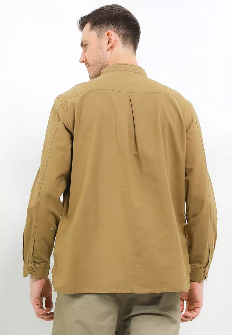 Ellias Stand Collar Shirt