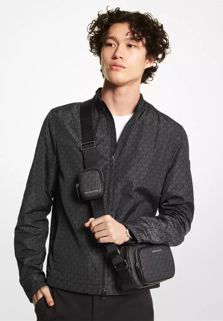 Jual Michael Kors Hudson Logo Camera Bag With Pouch Original 2024