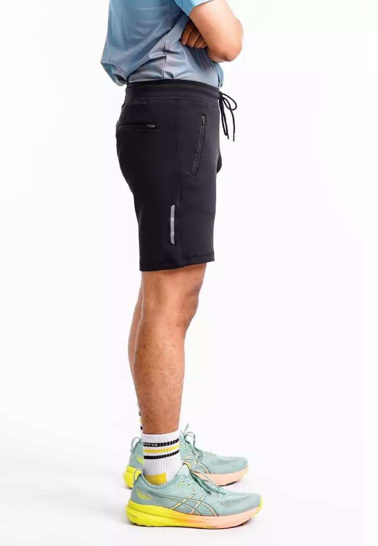 Tiento Celana Training Olahraga Pria Selutut Half Pants Sport Men Lari Gym Running Sepeda