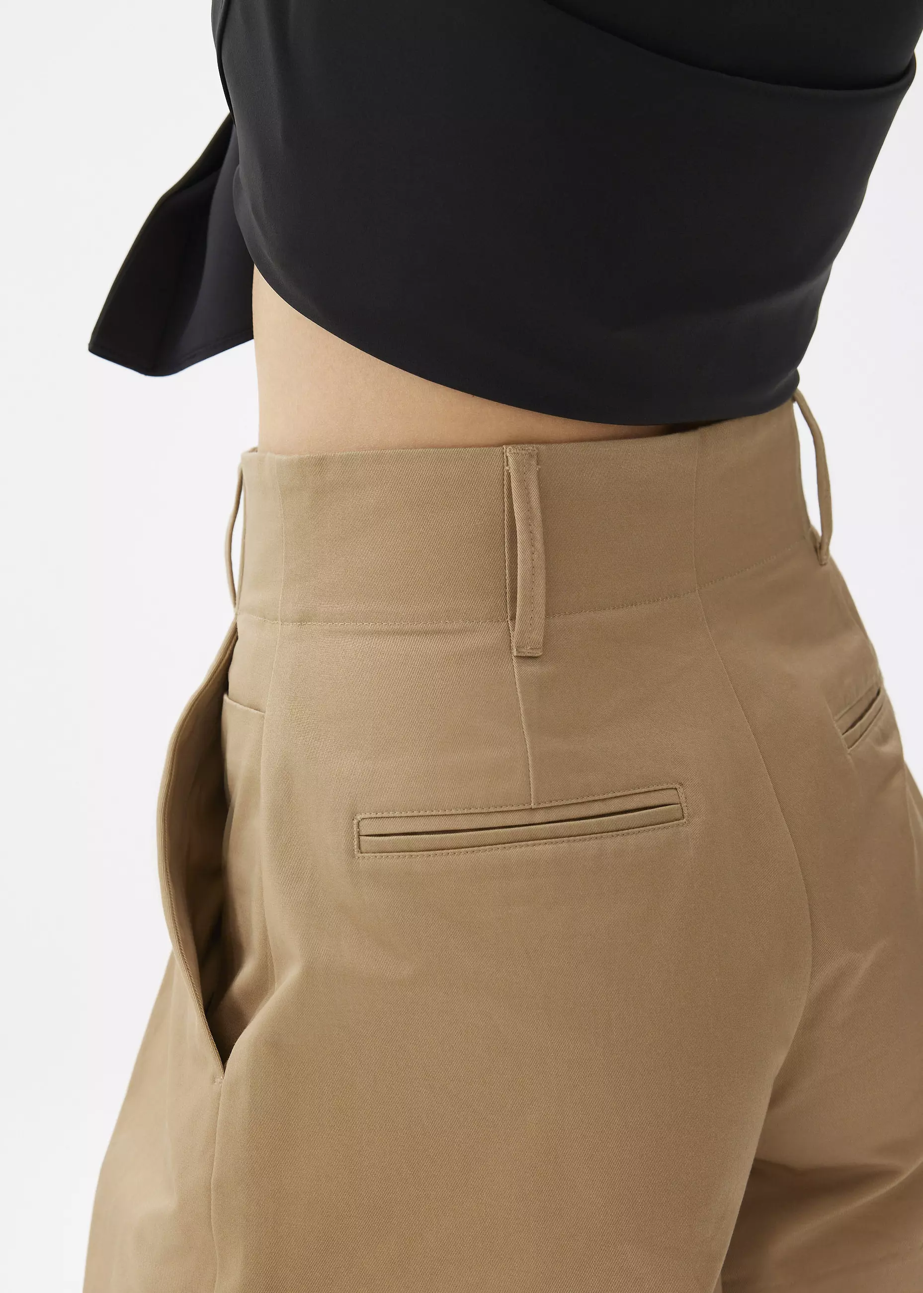 Celana Pendek Wanita - Cotton A-line Shorts