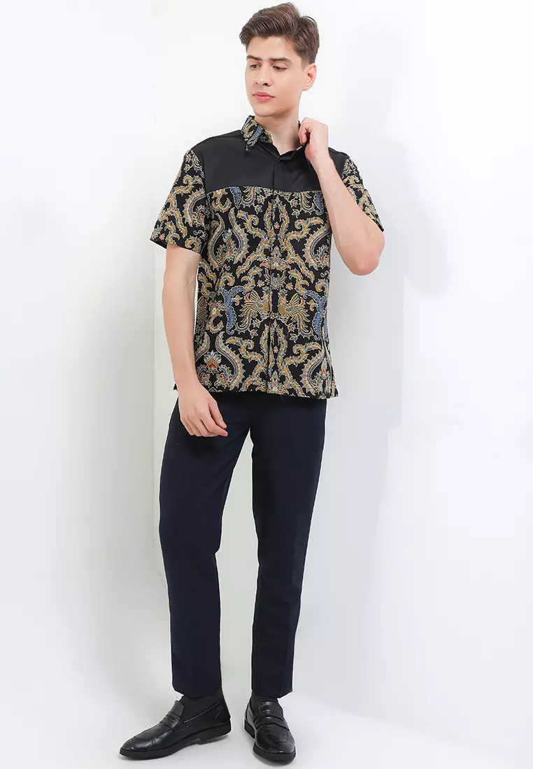 Hem Body Fit Batik Cokro Cemani