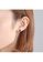 Rouse silver S925 Thai Silver Geometric Stud Earrings DE0BAACD8D3277GS_3