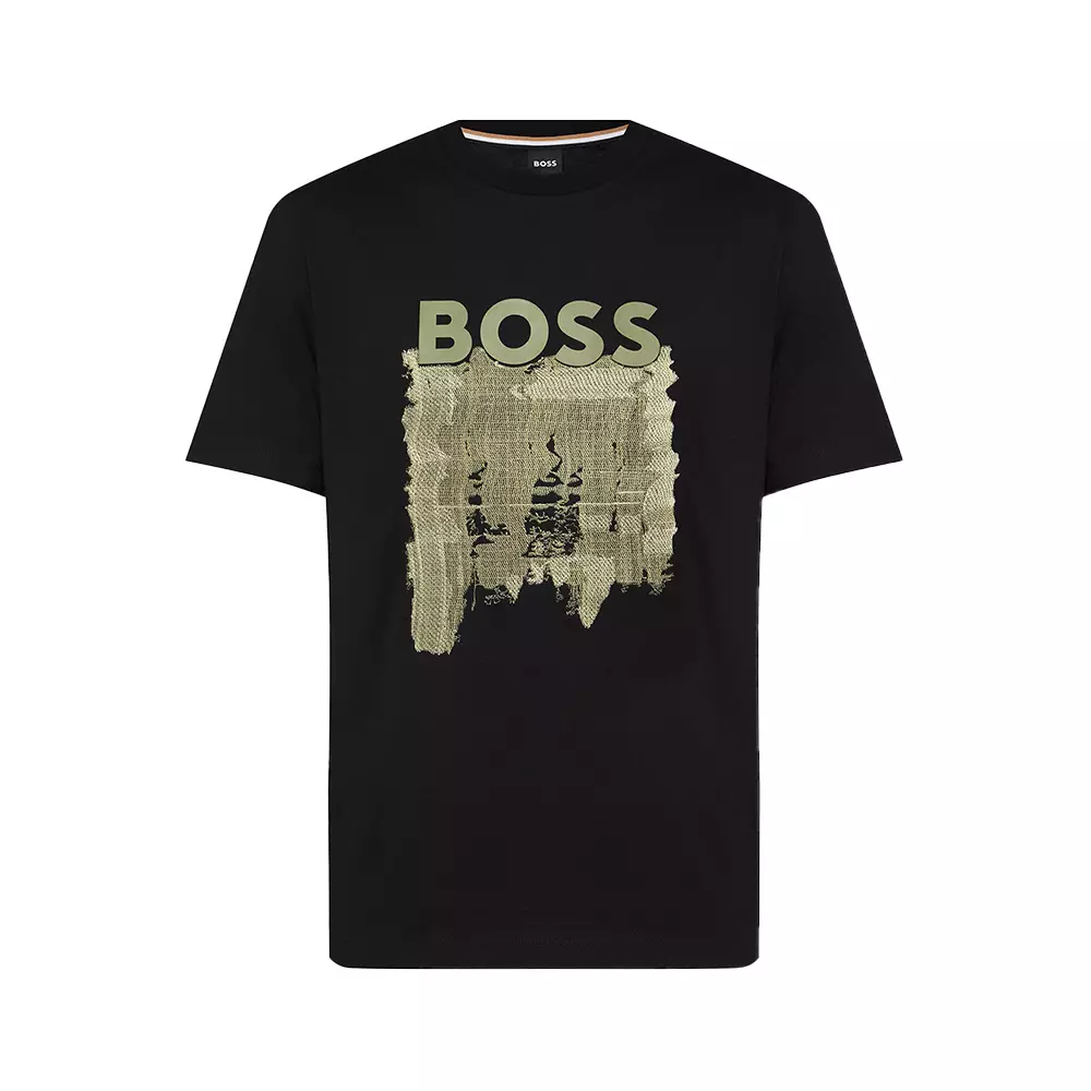 Jual Hugo Boss Thompson 214 Regular Fit T-Shirt Black Original