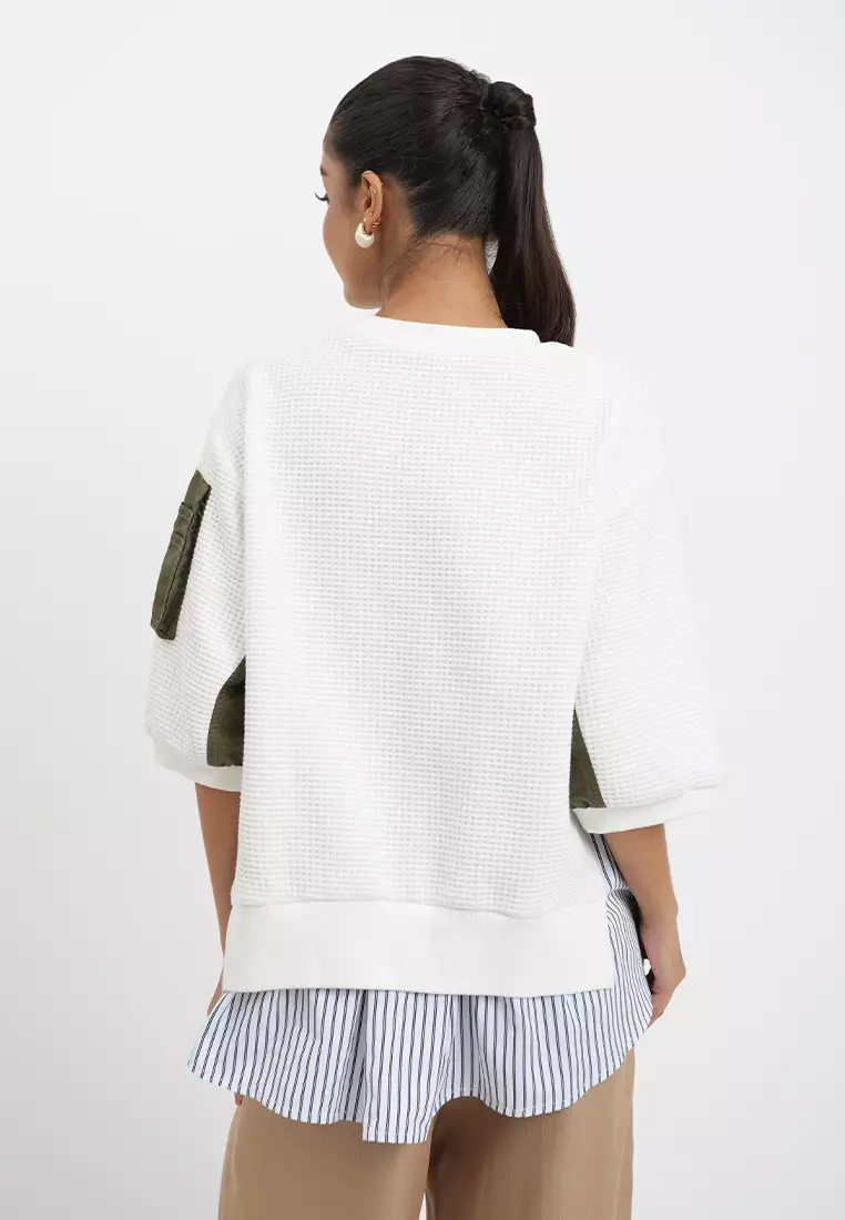 Hadley Quarter Sleeve Top