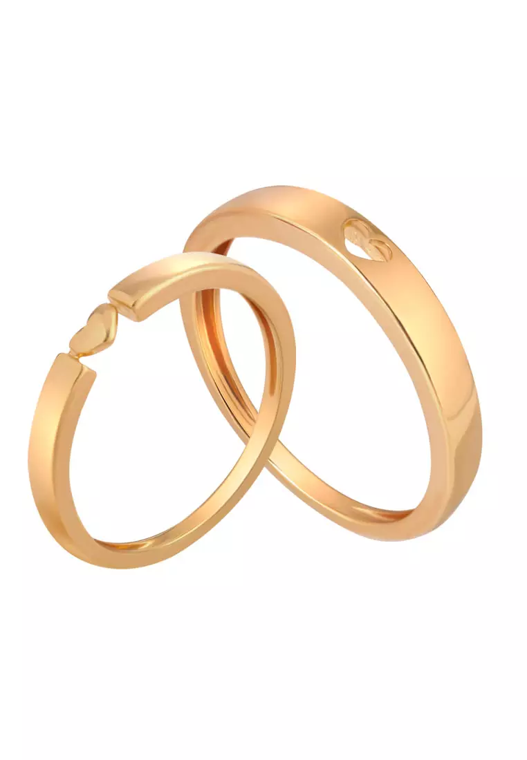 Wedding gold rings hot sale for couples