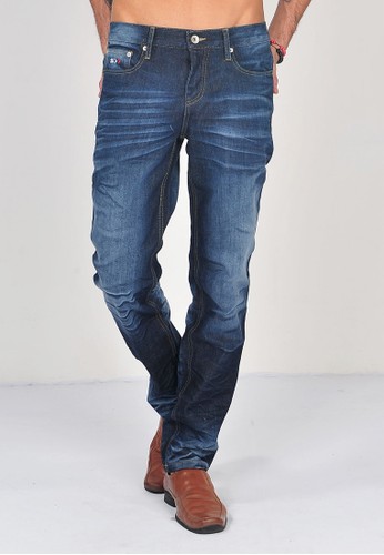 SIMPAPLY's Centrin Crinckle Wash Men's Jeans