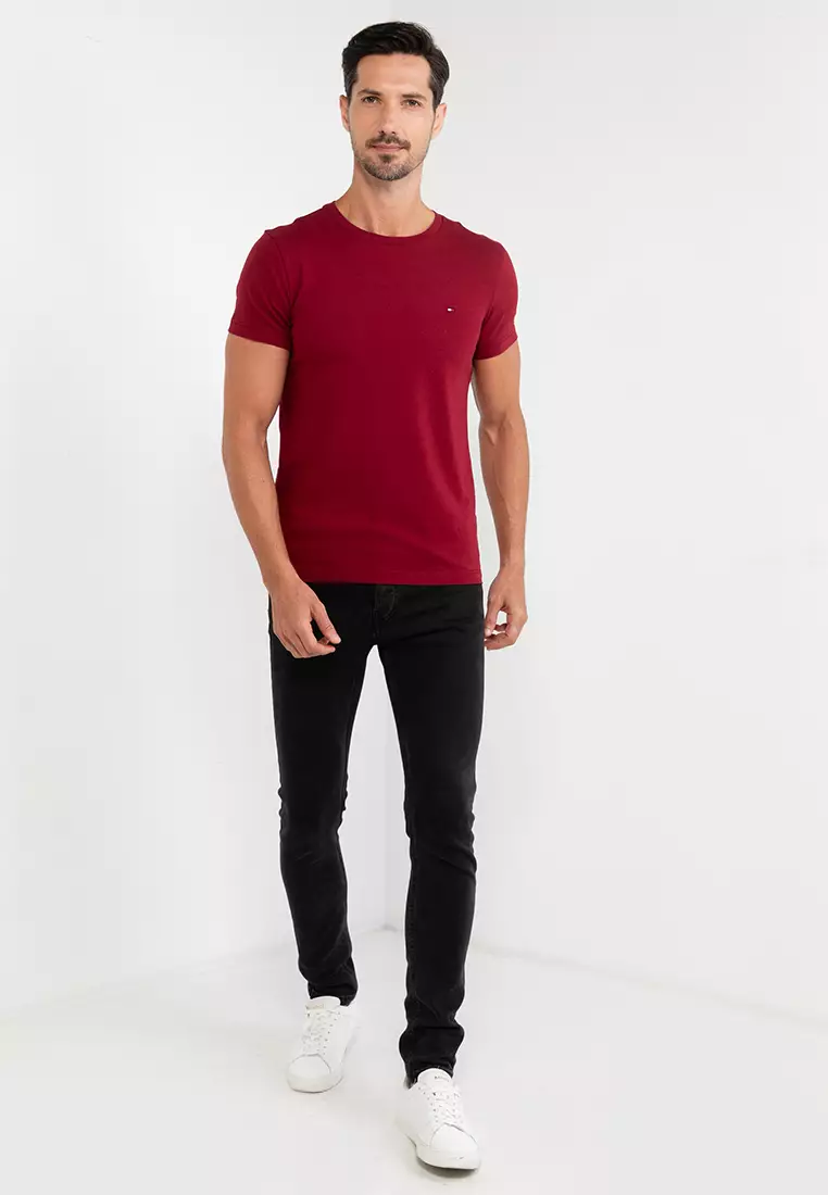 Tommy hilfiger stretch slim fit tee outlet