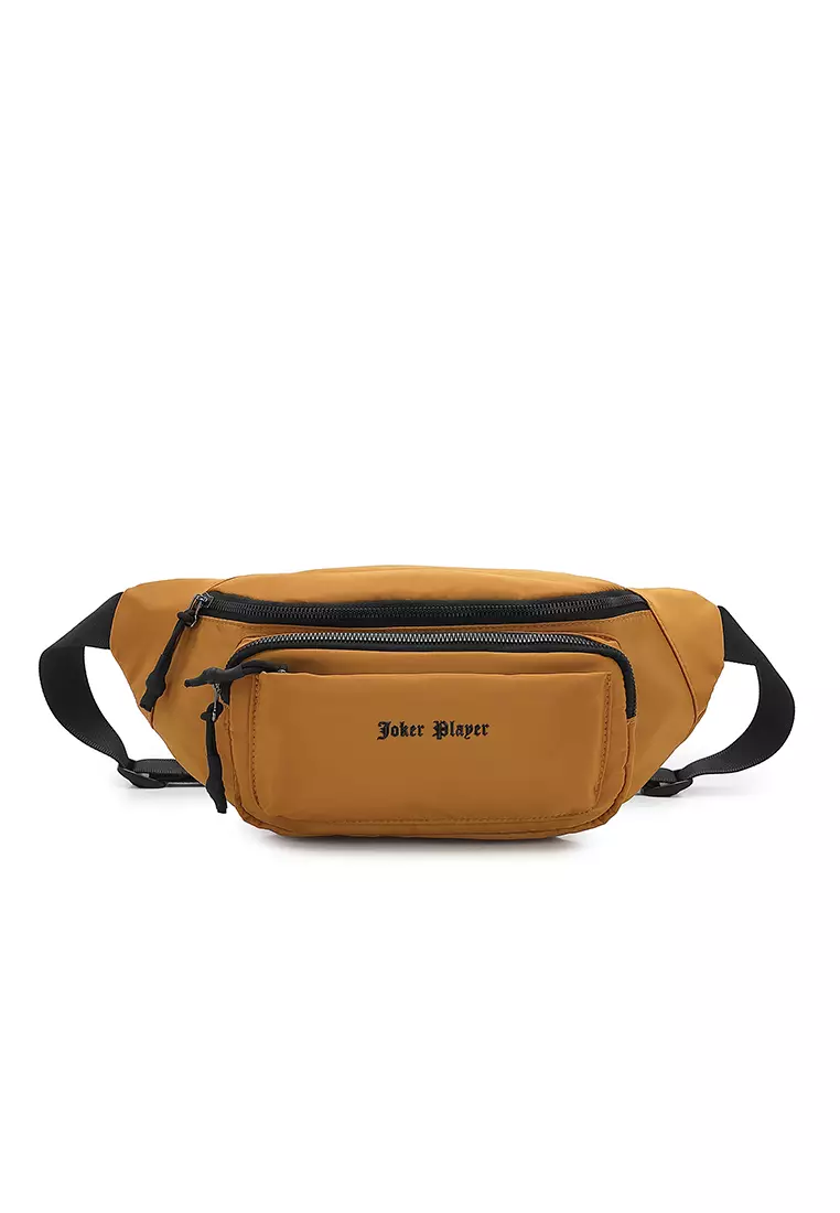 Men's Chest Bag / Sling Bag / Crossbody Bag - Yellow