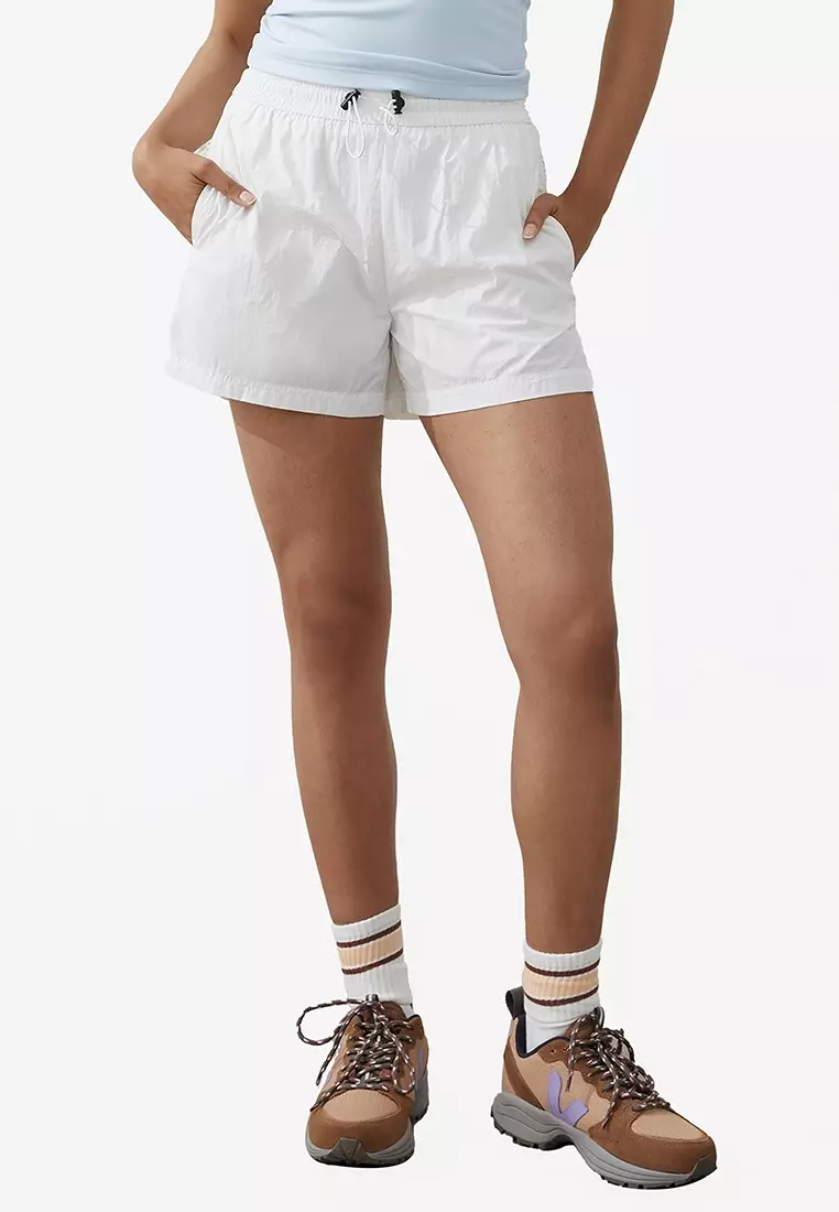 white active shorts