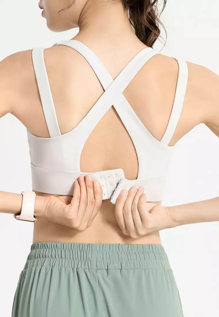 Strive Sport Bra – Cross Back Dual Strap Sports Bra for Women Breathable Supportive Activewear